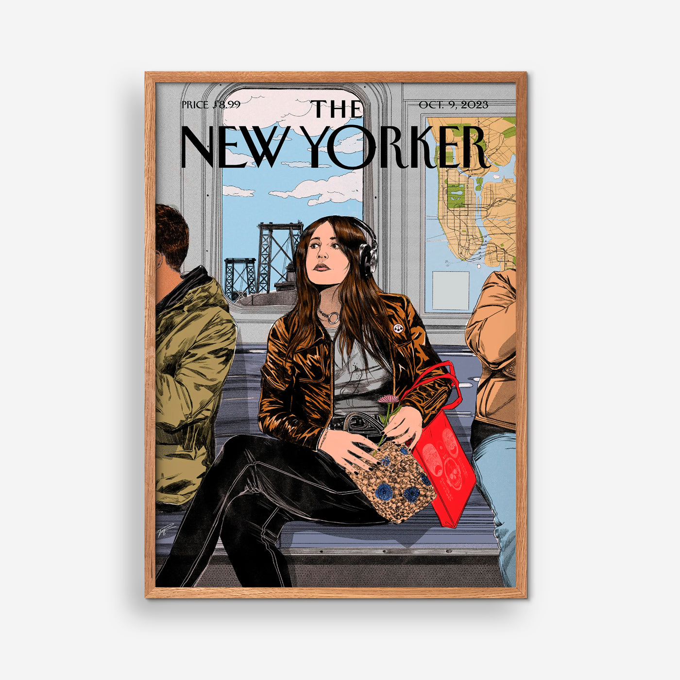 The New Yorker - On the M Train - Nicole Rifkin