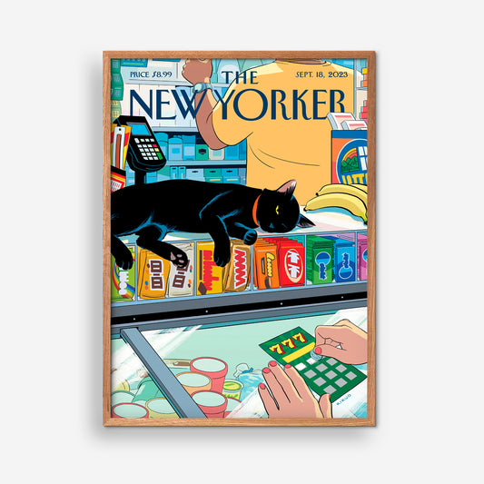 The New Yorker - Bodega Cat - R. Kikuo Johnson
