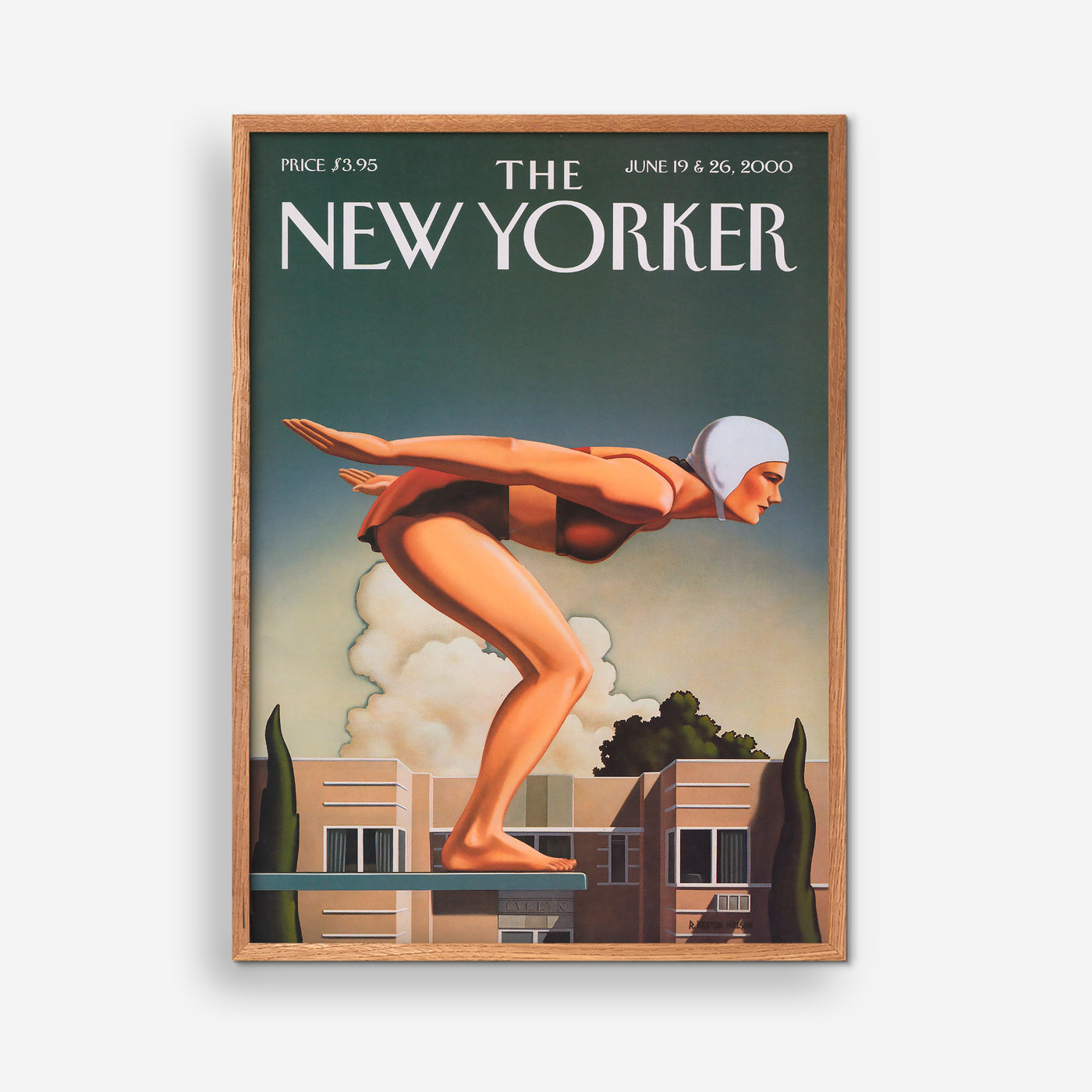 The New Yorker - Poised - R. Kenton Nelson