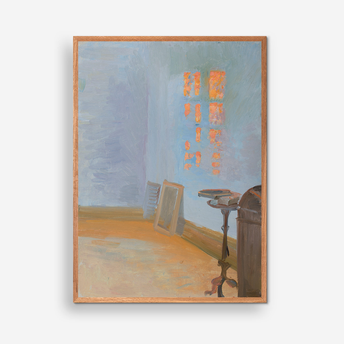 Aftensol i kunstnerens atelier på Markvej - Anna Ancher