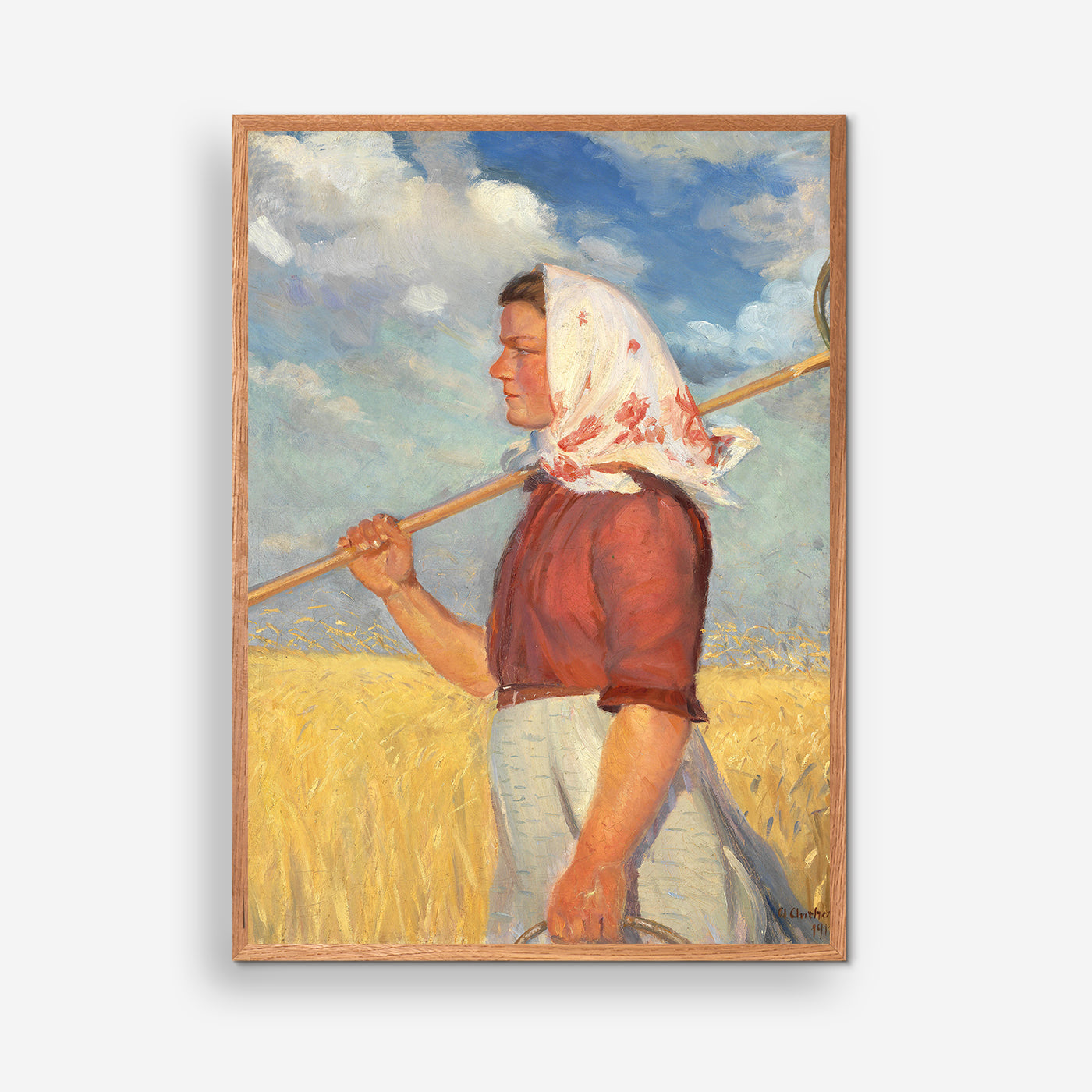 Høstpige 1903 - Anna Ancher