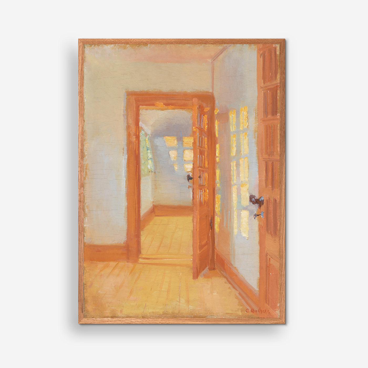 Interior. Brøndum's annex - Anna Ancher