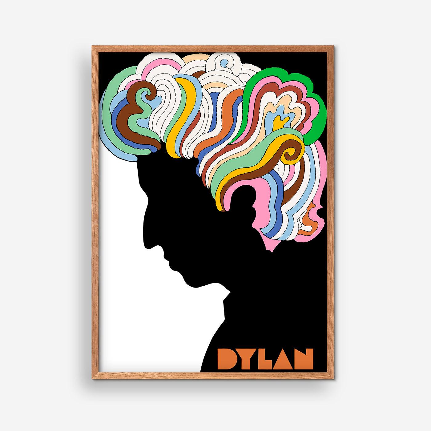 Bob Dylan music poster