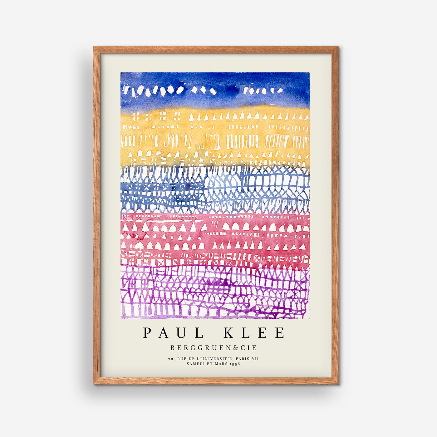 Samedi Et Mars - Paul Klee