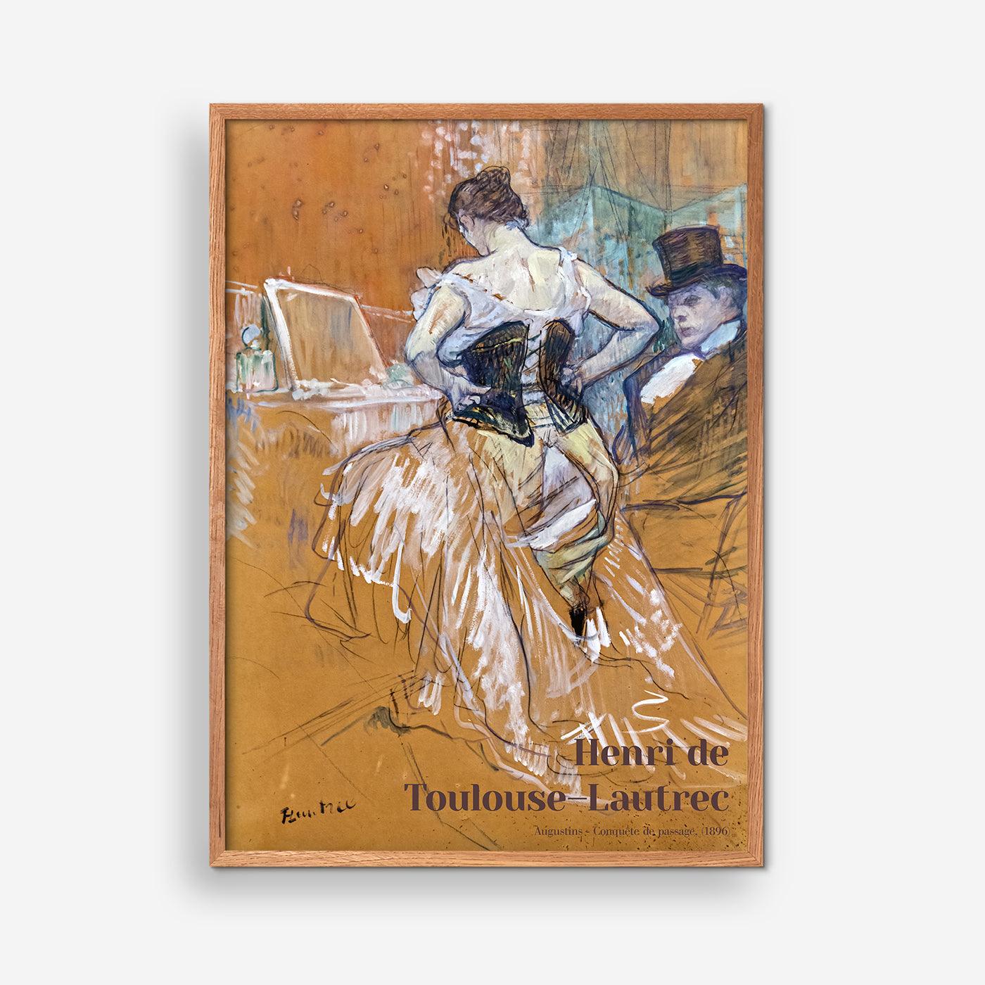 Augustins Conquete de passage - Henri de Toulouse-Lautrec