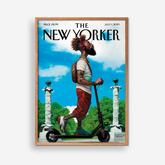 The New Yorker - Wheel Life - Kadir Nelson