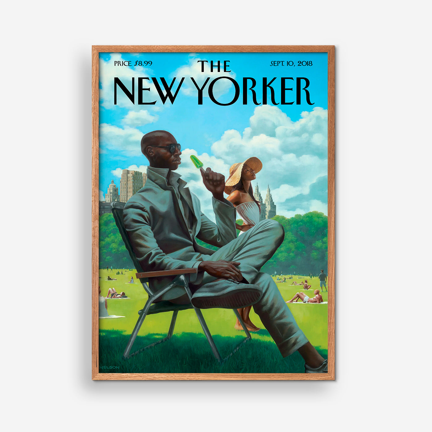 The New Yorker - Savoring Summer - Kadir Nelson
