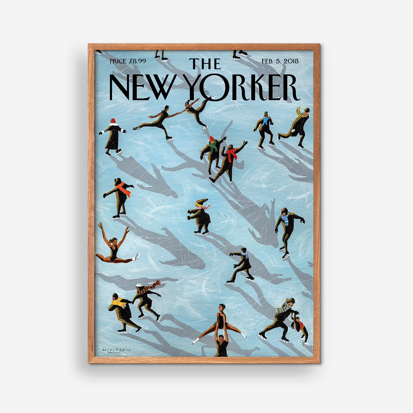 The New Yorker - Figured Skaters - Mark Ulriksen