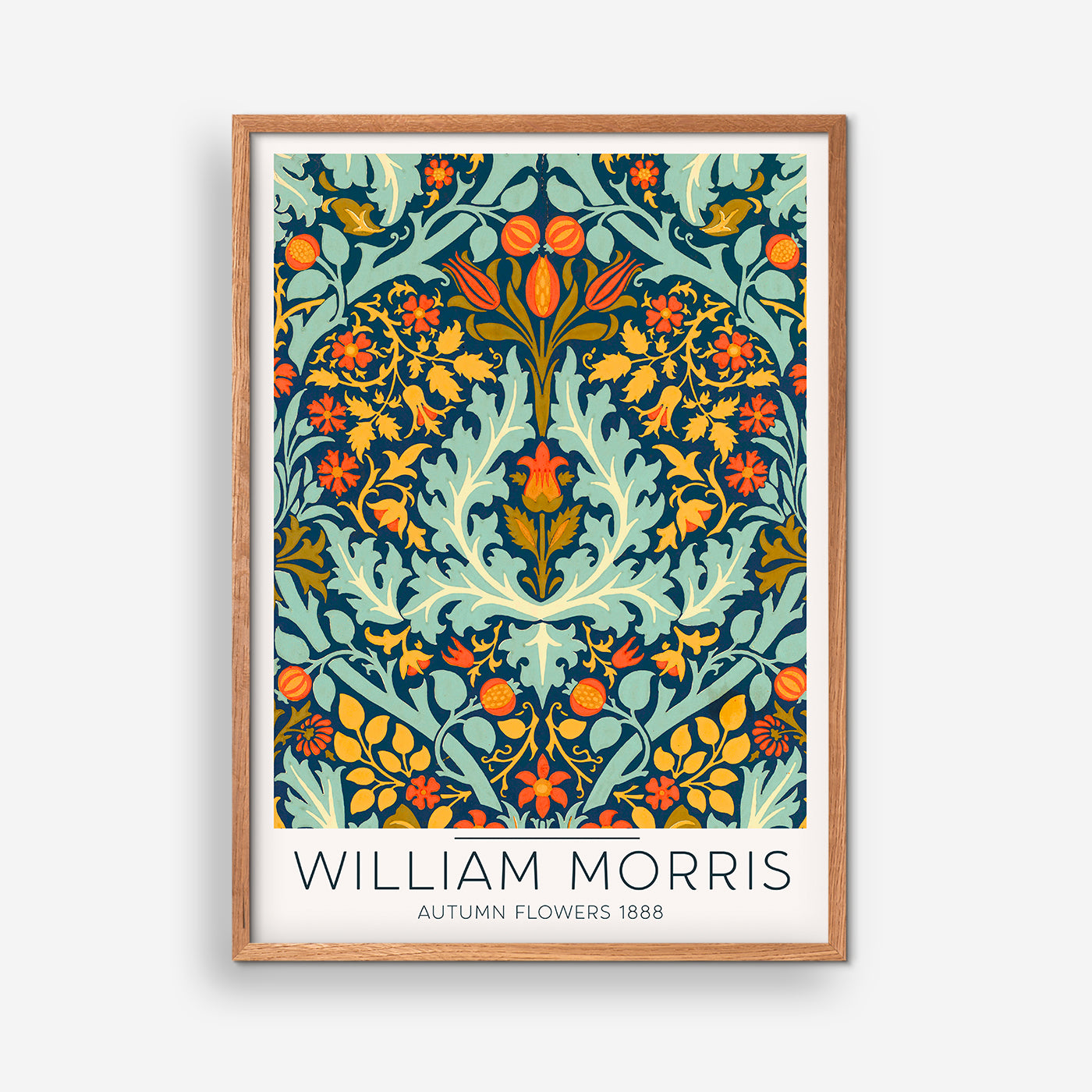 Autumn Flowers 1888 - William Morris