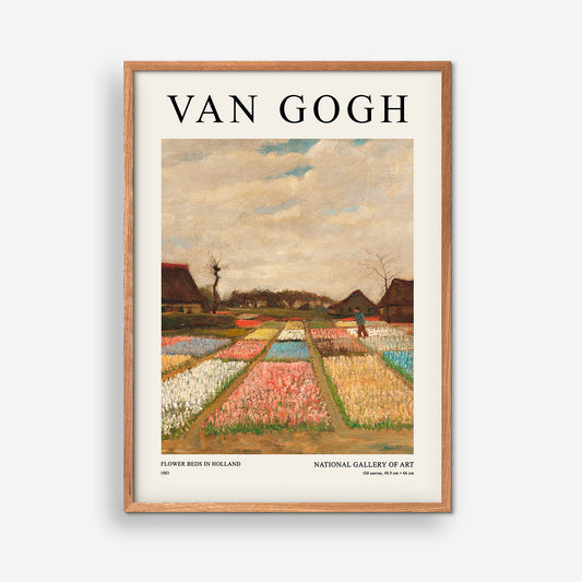 Flower Beds In Holland - Van Gogh