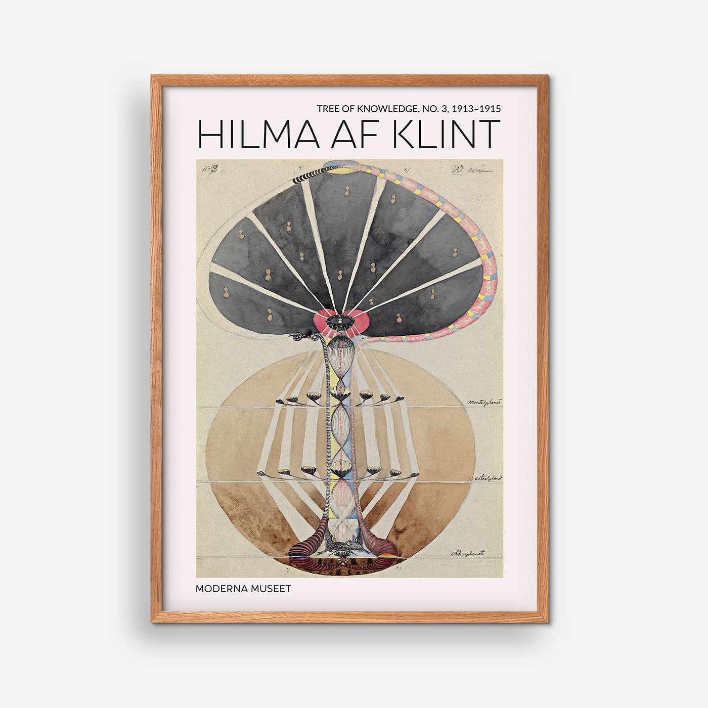 Tree of Knowledge No. 3 - Hilma Af Klint
