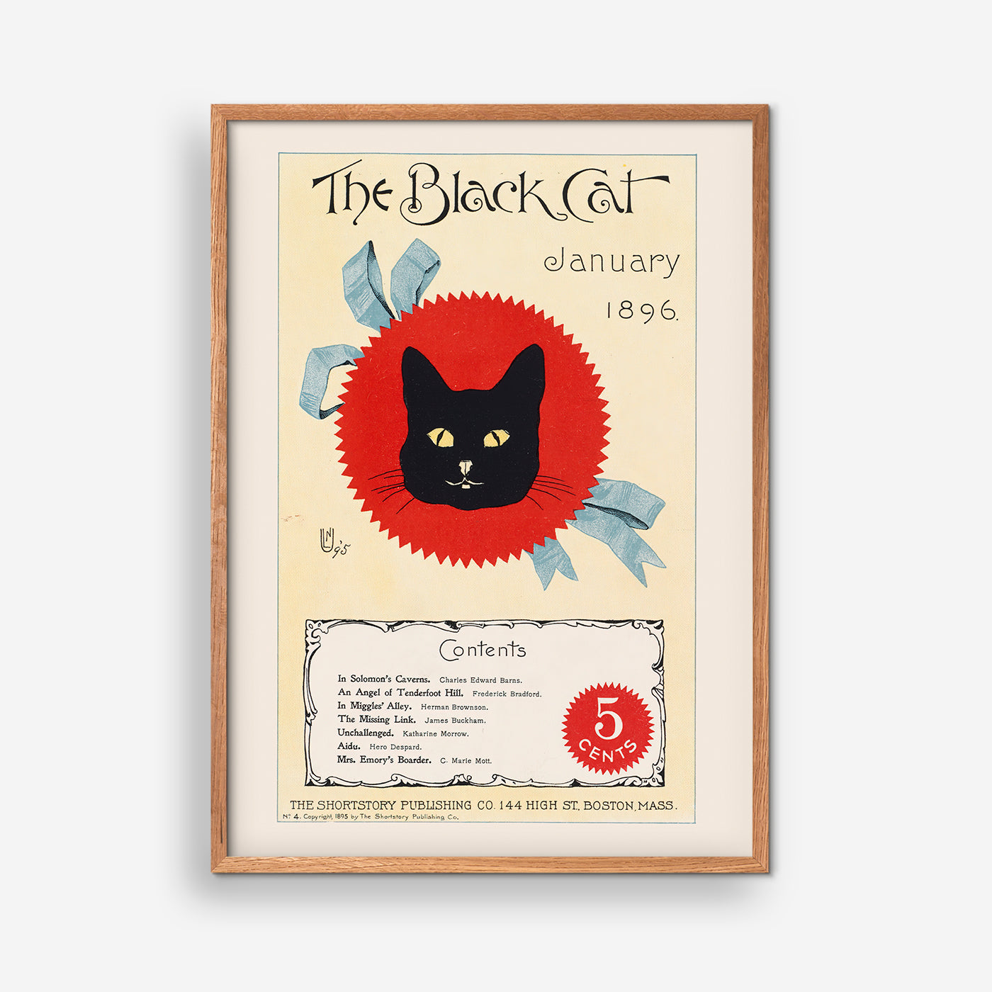 The black cat, January 1896