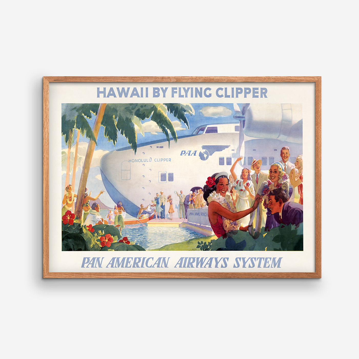 Hawaii by flying clipper--Pan American Airways System, 1938