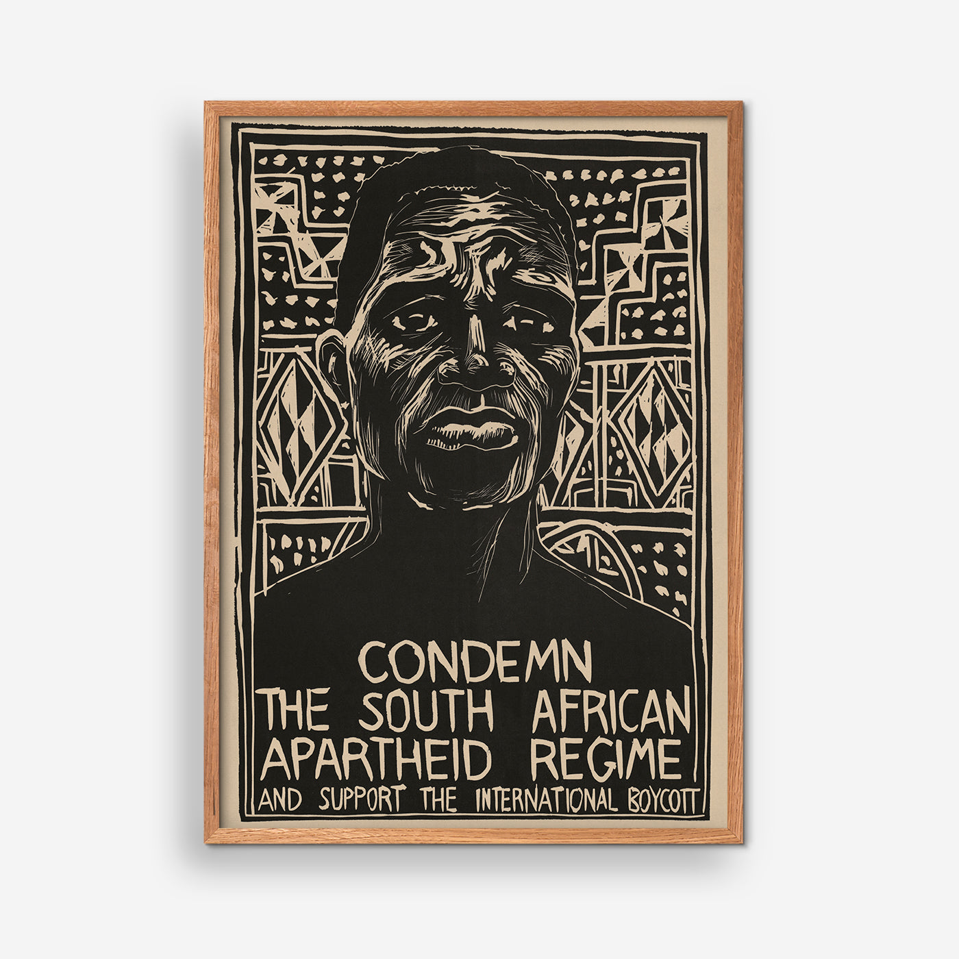 Condemn the South African apartheid regime and support the international boycott, 1976 - Rachael Romero