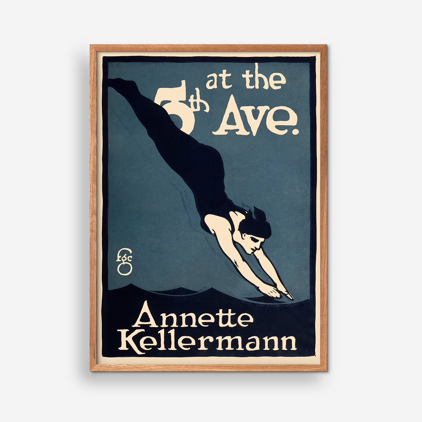Annette Kellermann at the 5th Ave., 1910 - Frederic G. Cooper