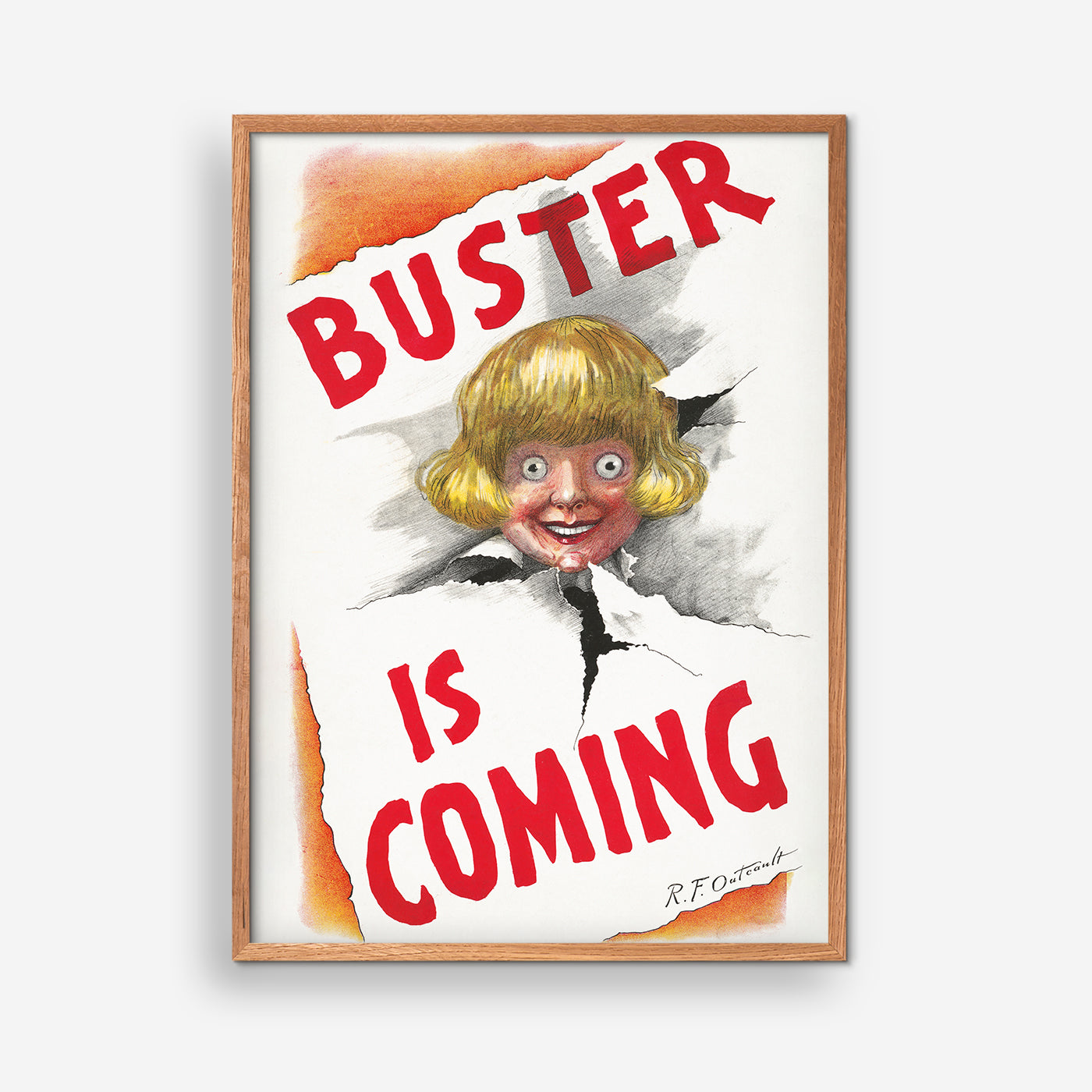 Buster is coming, 1907 - Richard Felton Outcault