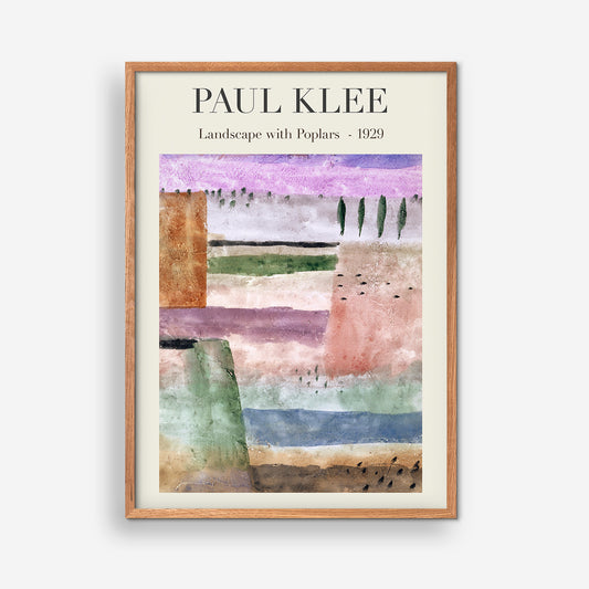 Landscape with Poplars, 1929 - Paul Klee