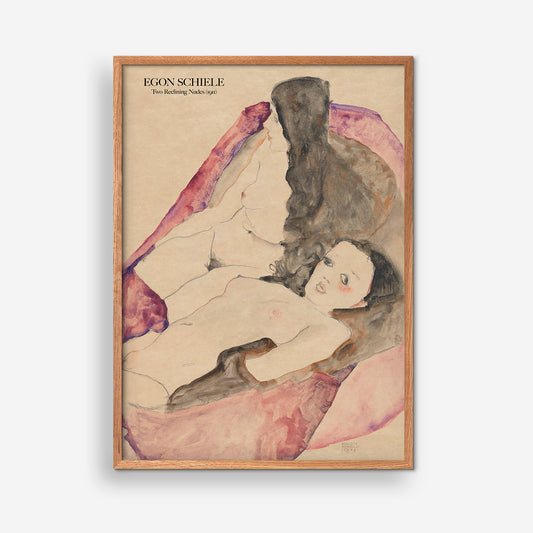 Two Reclining Nudes, 1911 - Egon Schiele