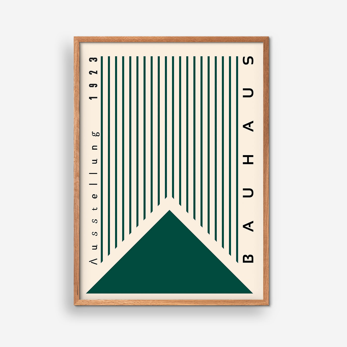 Retro Shaper Triangle, Green - Bauhaus
