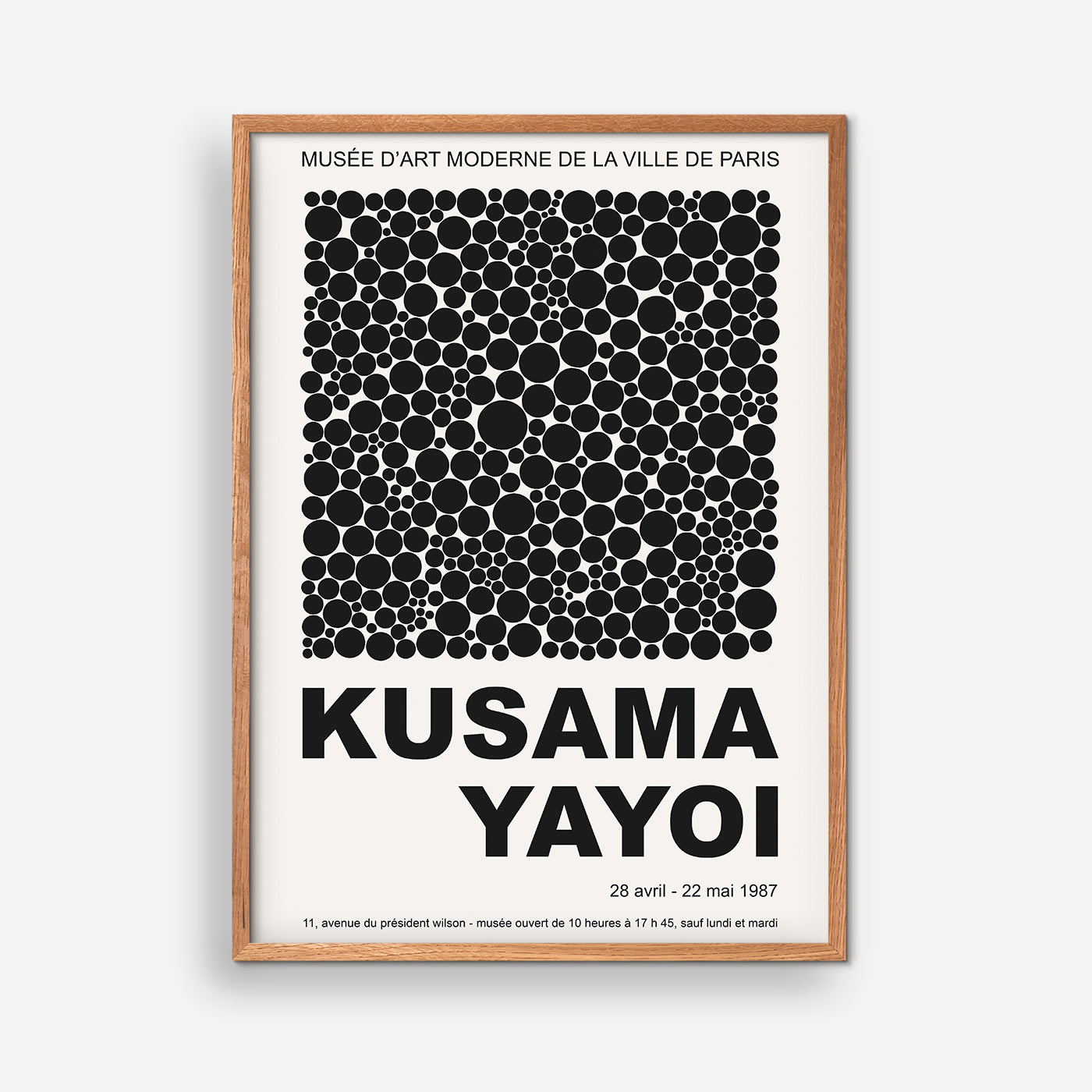 Kusama Yayoi Exhibition poster