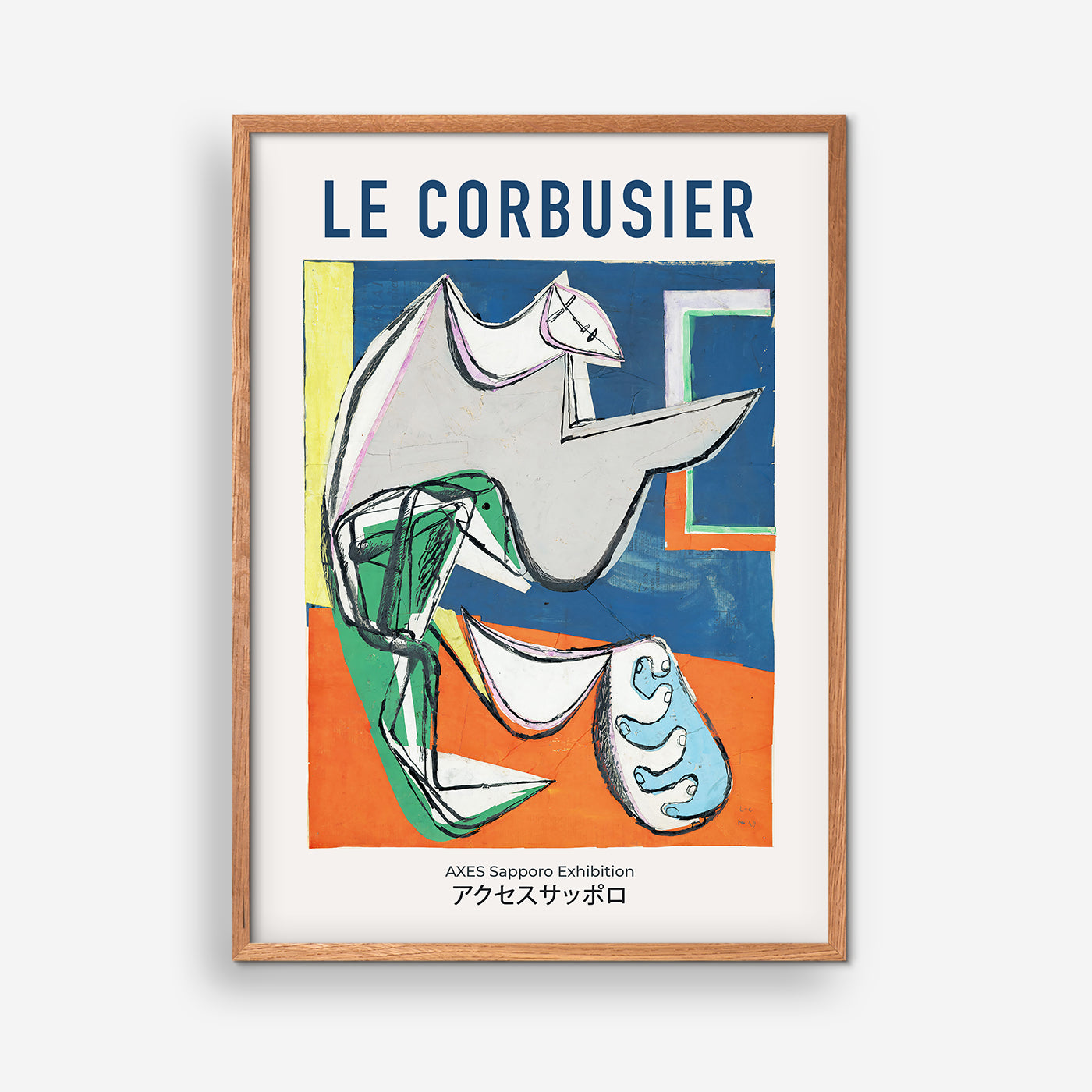 Le Corbusier AS Exhibition Poster 1949