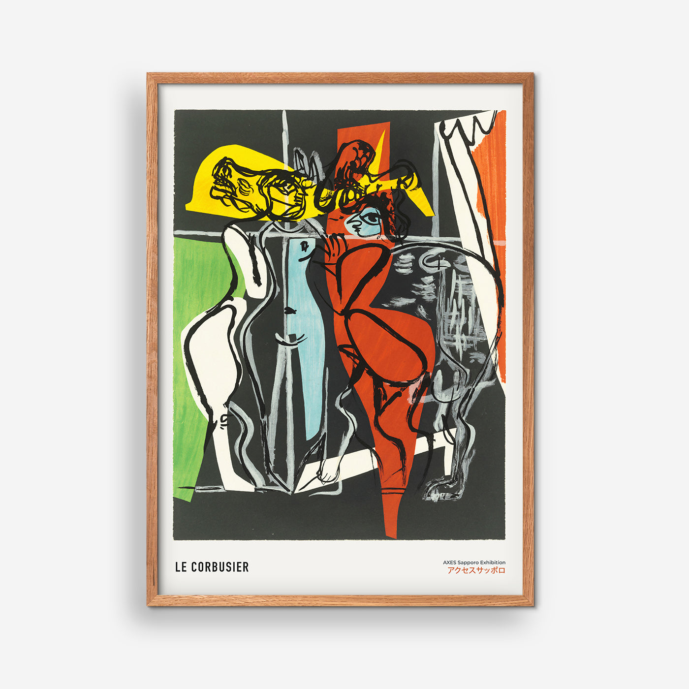 Le Corbusier AS Exhibition Poster 1955
