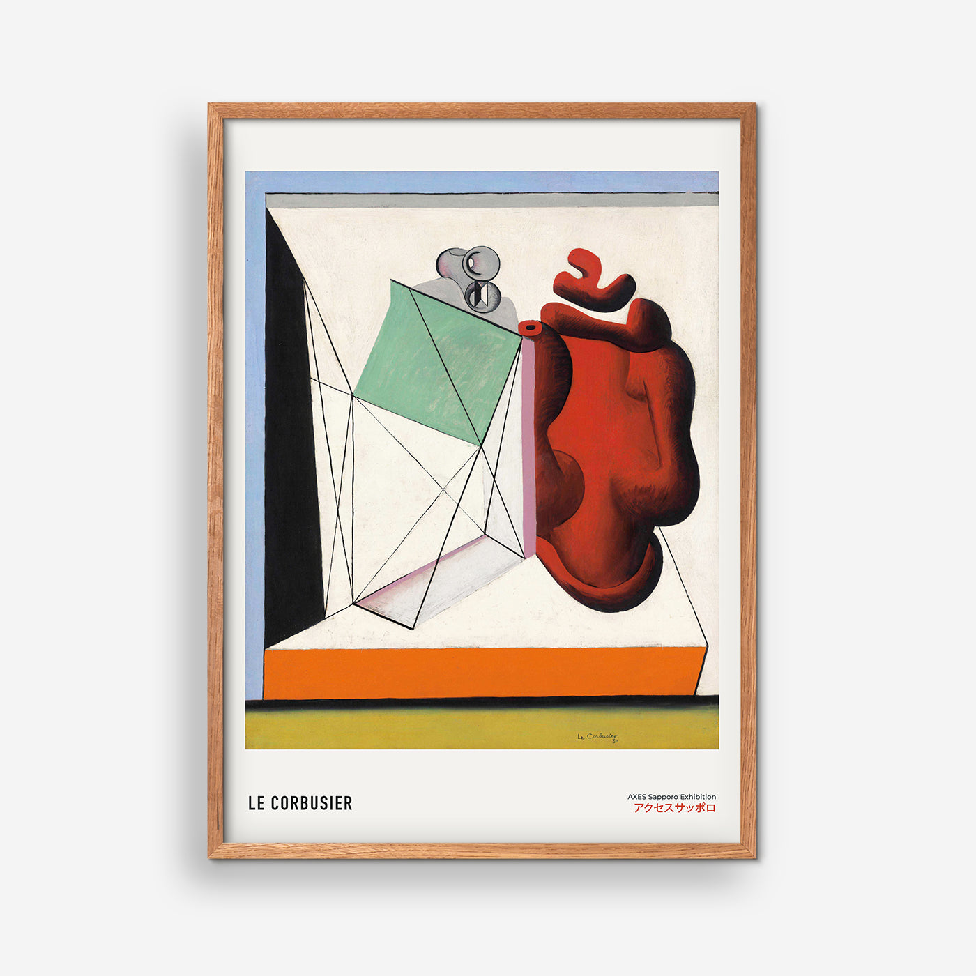 Le Corbusier AS Exhibition Poster 1934