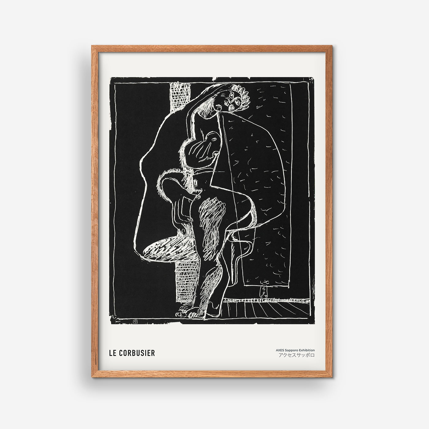 Le Corbusier AS Exhibition Poster 1957