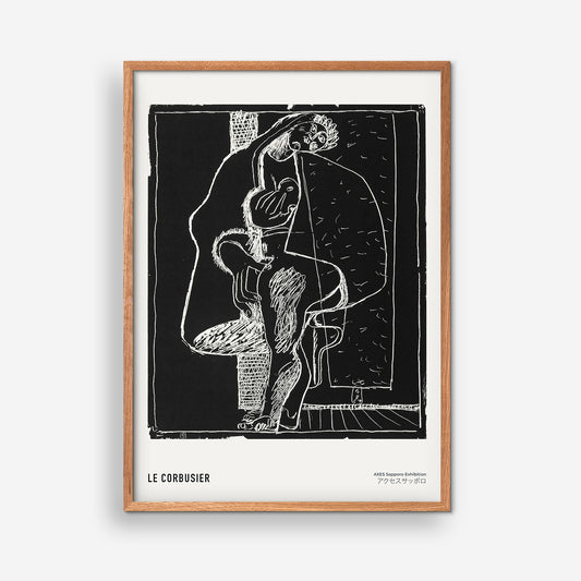 Le Corbusier A. S. Exhibition Poster 1957
