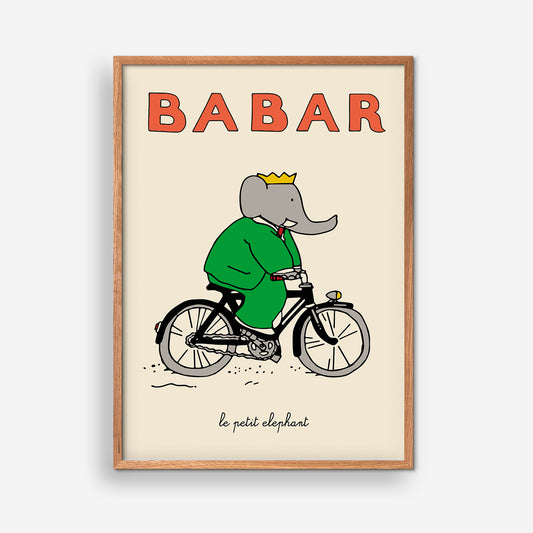 Babar Bicycle - Jean de Brunhoff