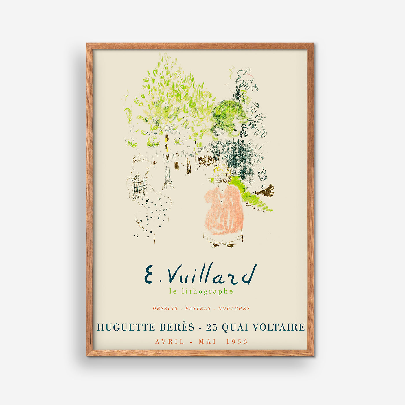 E. Vuillard Exhibition poster