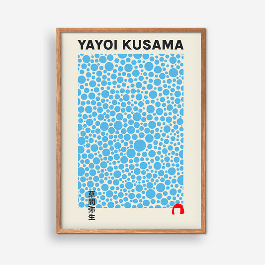 Infinity Dots Deep Blue - Yayoi Kusama