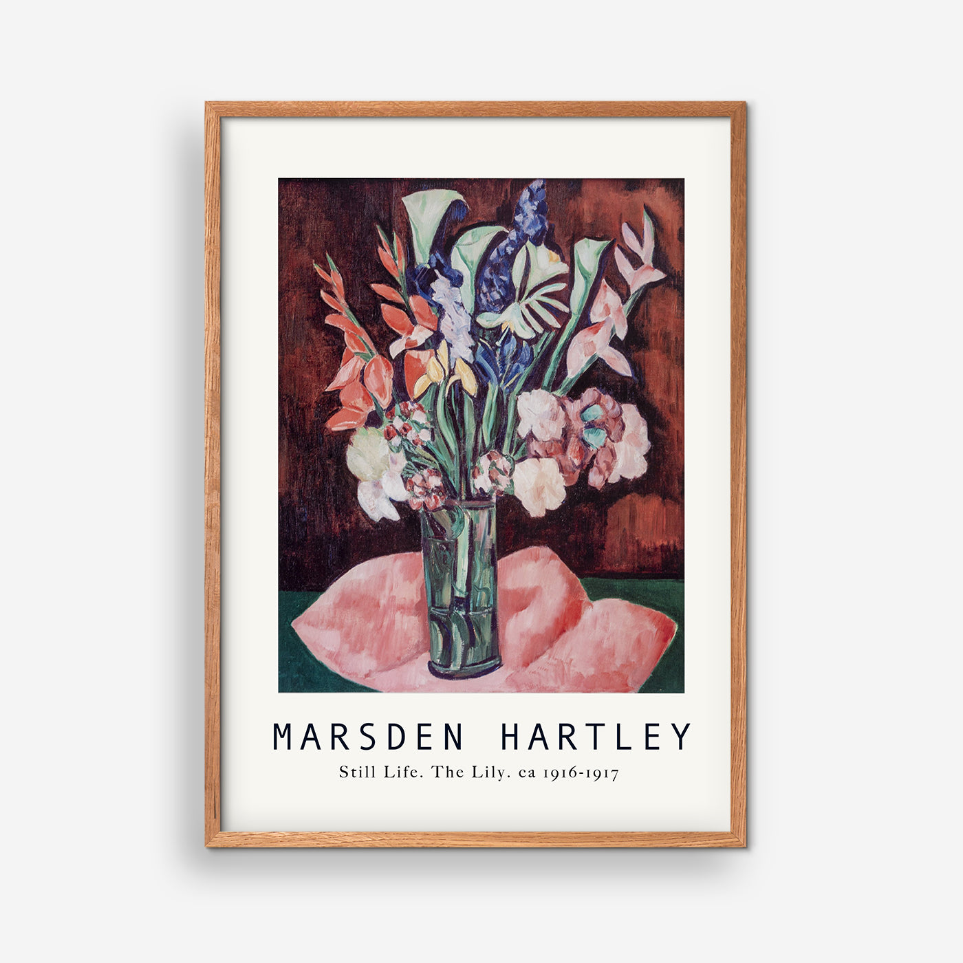 Still Life. The Lilly approx. 1916-1917 - Marsden Hartley