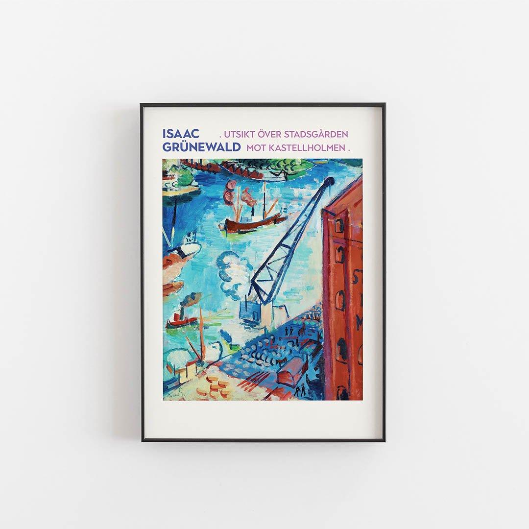 Isaac Grünewald, Grunewald, art print, Kunsttryk, Konsttryck, kunsttrykk, kunstdruck, poster,  affiche, affisch