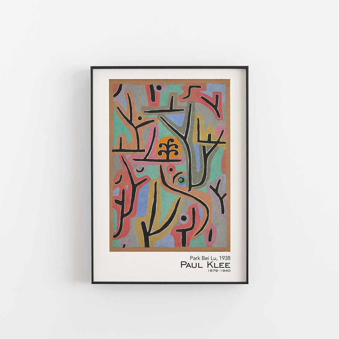 Paul Klee, art print,Kunsttryk, Konsttryck, kunsttrykk, kunstdruck, poster, Japandi,  affiche, affisch
