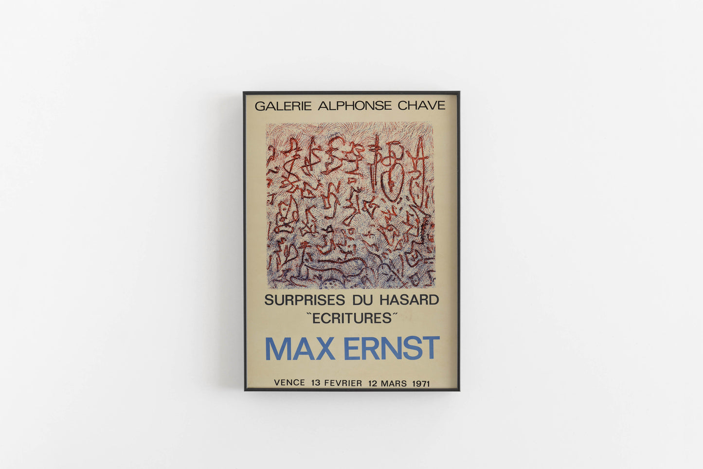 Max Ernst exhibition poster