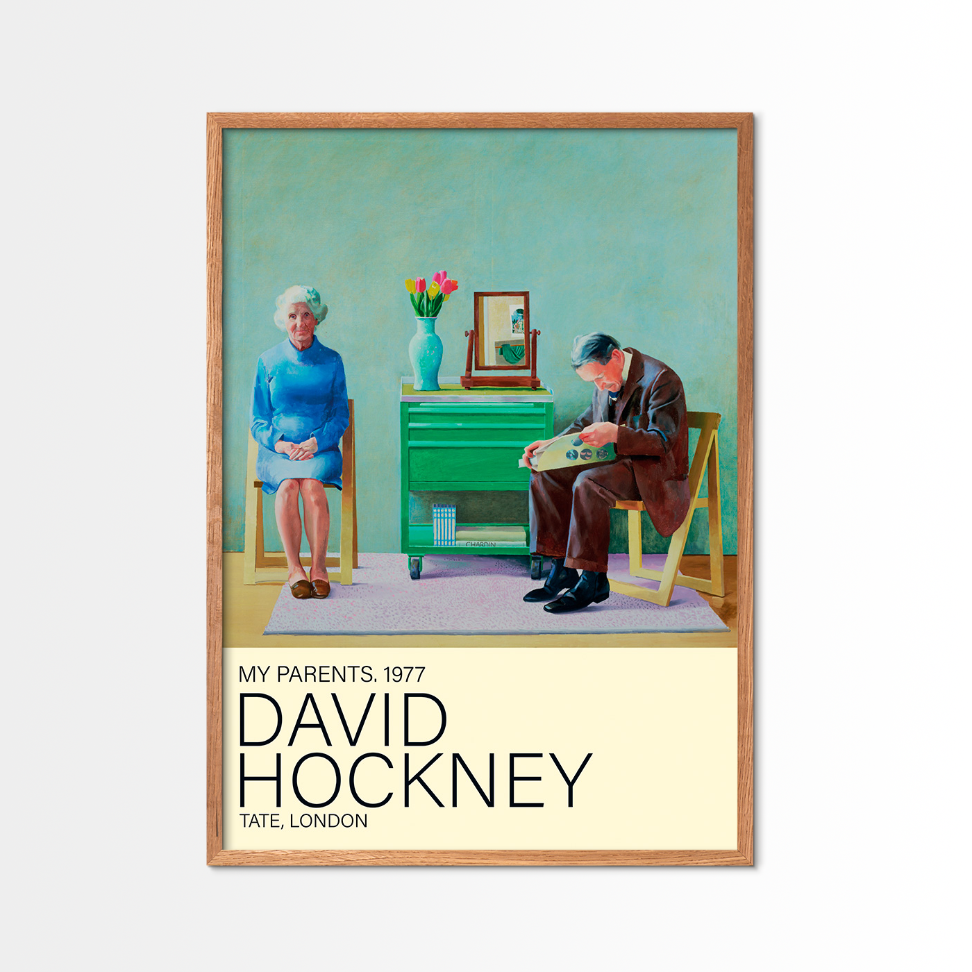 My Parents - David Hockney, 1977